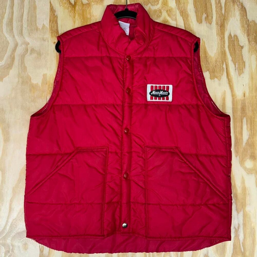 Large - Vintage 1990s Moor Mans Puffer Vest
